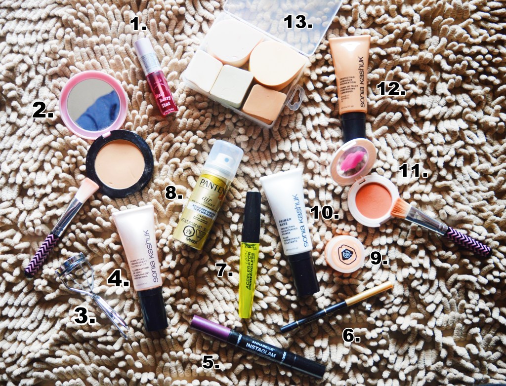 What’s in my makeup&nbsp;kit?